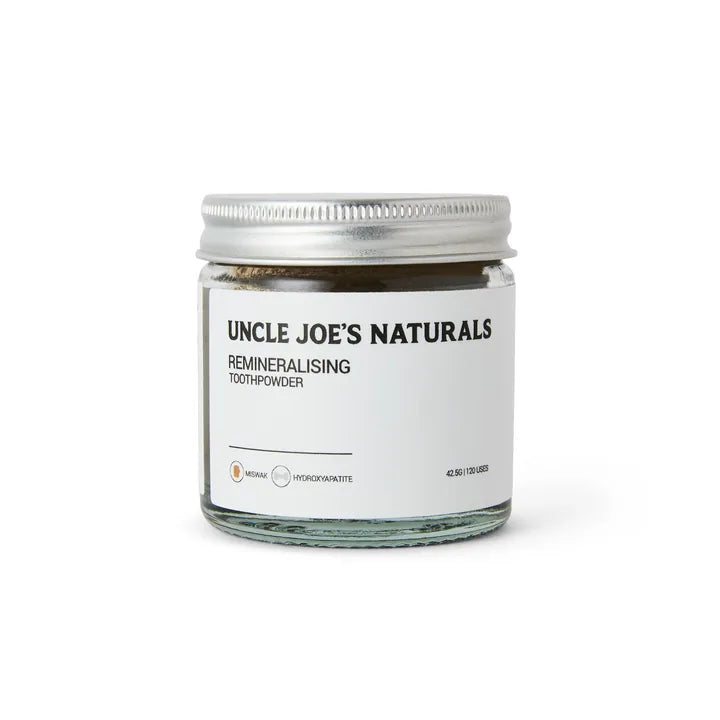 Uncle Joes Remineralising Toothpowder – Complete Oral Care